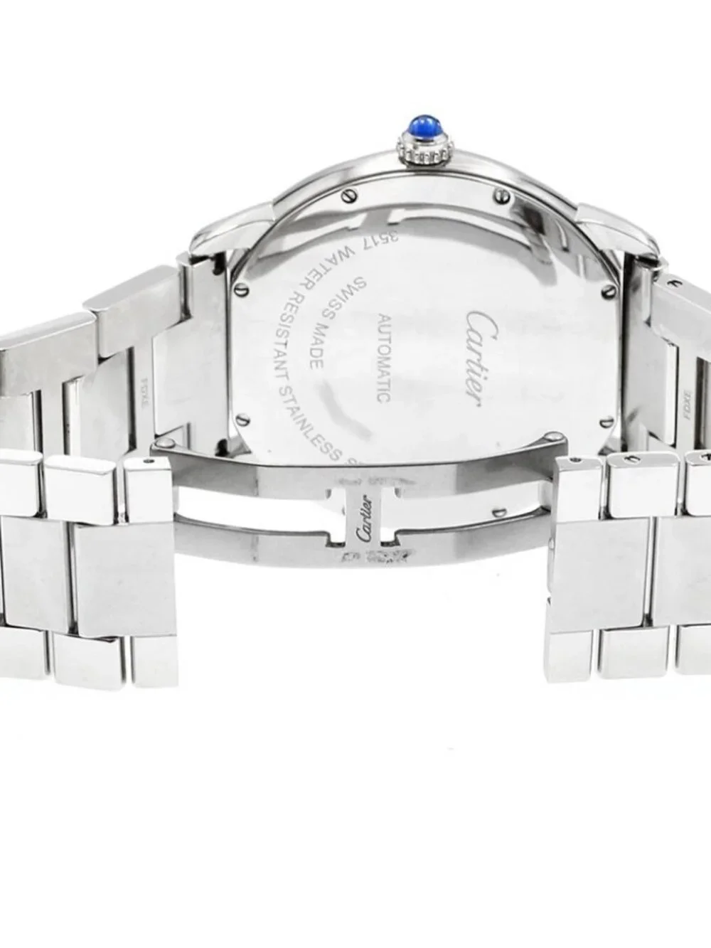 CARTIER Ronde Solo XL W6701011 Date Silver Dial Automatic Men's Watch_960201